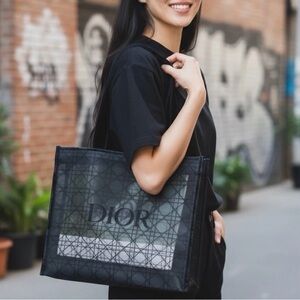 Dior Beauty Black Mesh Tote – VIP / GWP – Brand New